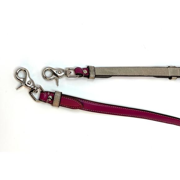 Vintage Coach City Willis Color block Purple and Grey Top Handle Crossbody bag - Picture 14 of 16